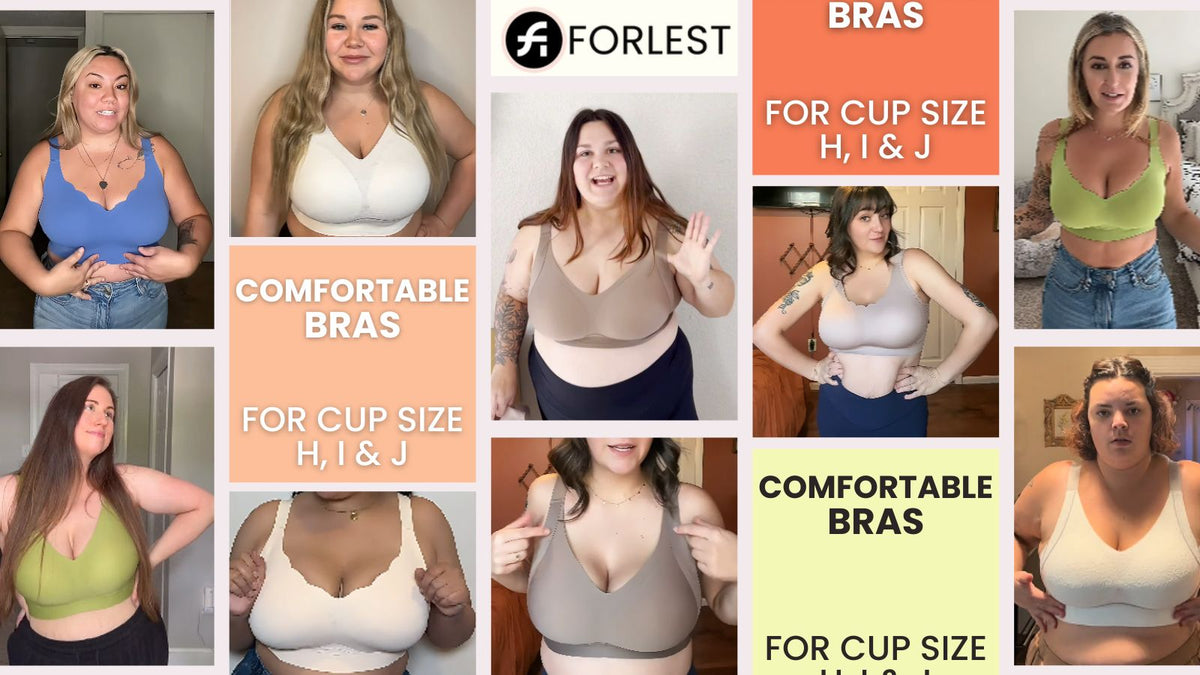 Comfortable Bras For Cup Size H, I & J