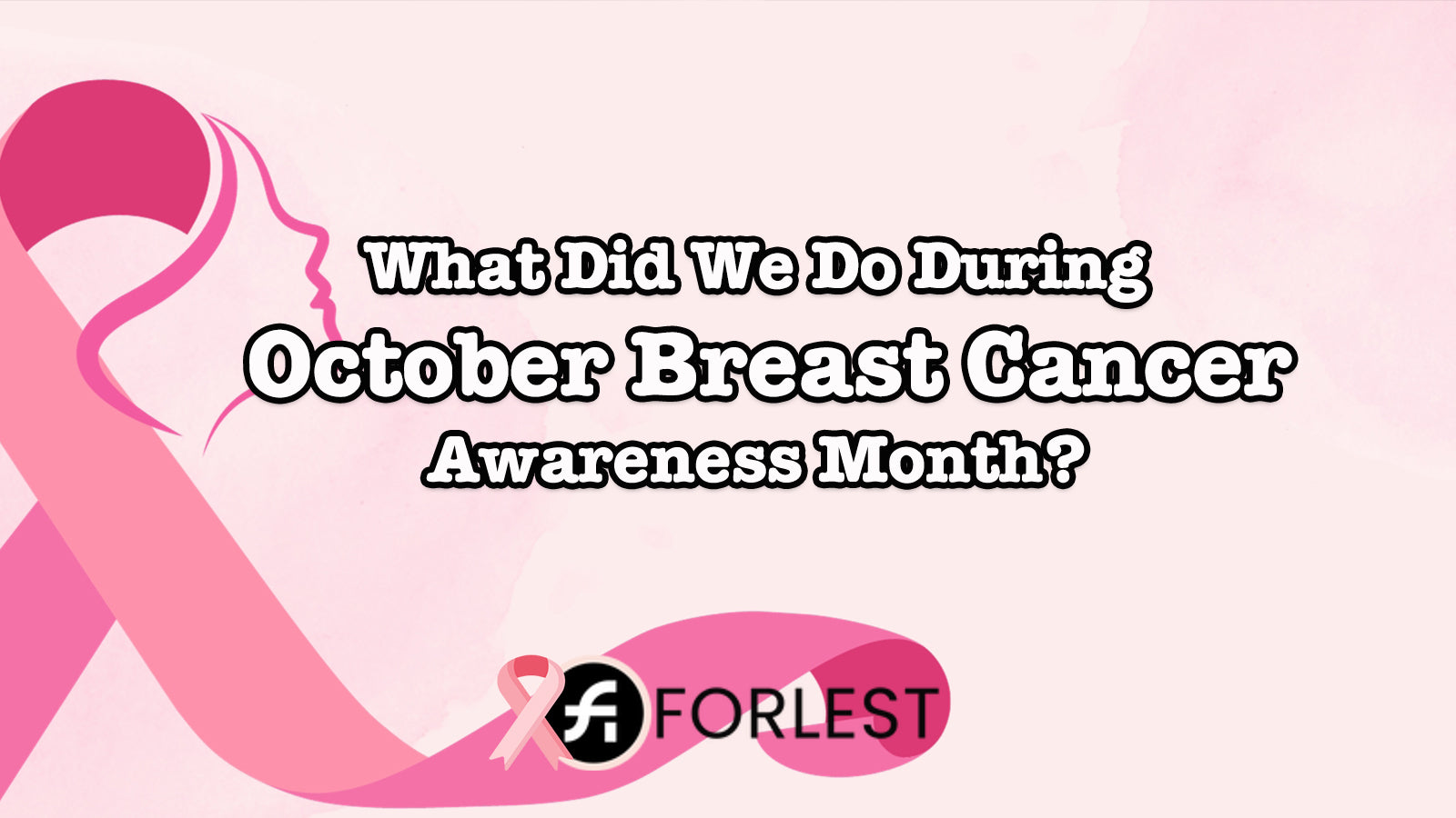 What did we do during October Breast Cancer Awareness Month?