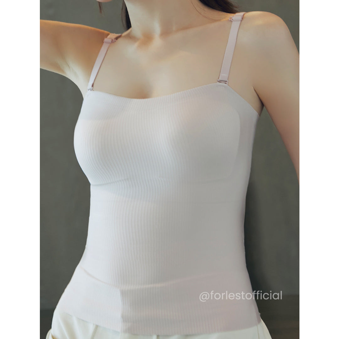 Vianey Everyday Tank With Adjustable Strap & Straps Width by Size Up to 42"