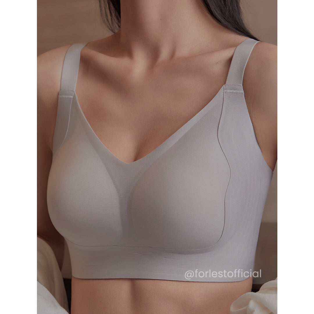 Hazelle W-Jelly Gel® Comfy Bra with Higher Sidewings & Adds Cleavage Up to H Cup