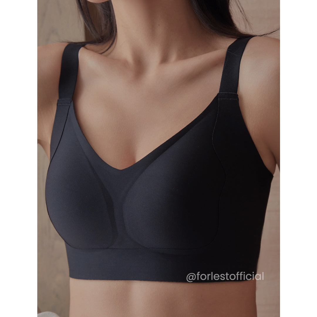 Hazelle W-Jelly Gel® Comfy Bra with Higher Sidewings & Adds Cleavage Up to H Cup