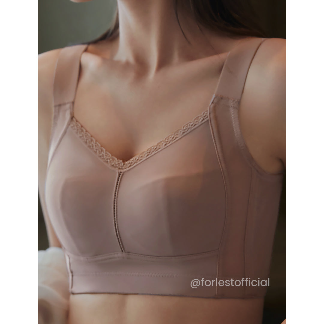 Florence Breathable Full-Coverage Bra No More Uniboobs Available in 33 Unique Sizes Up to 42"