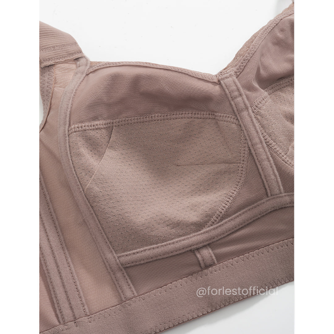 Florence Breathable Full-Coverage Bra No More Uniboobs Available in 33 Unique Sizes Up to 42"