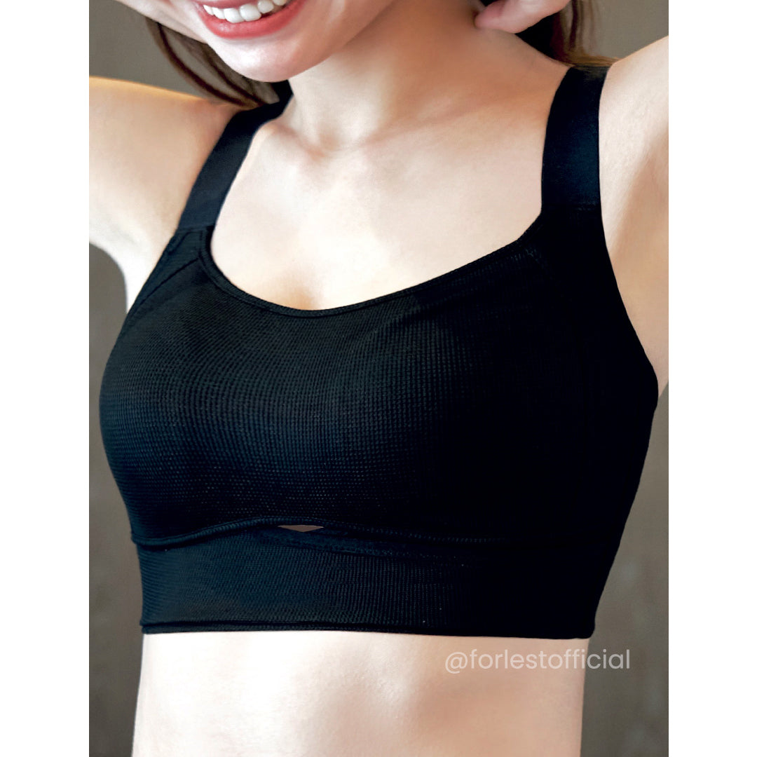 Margot Breathable Bra With Anti-Rolling Design &amp; 58% Viscose Lining Up to Size I