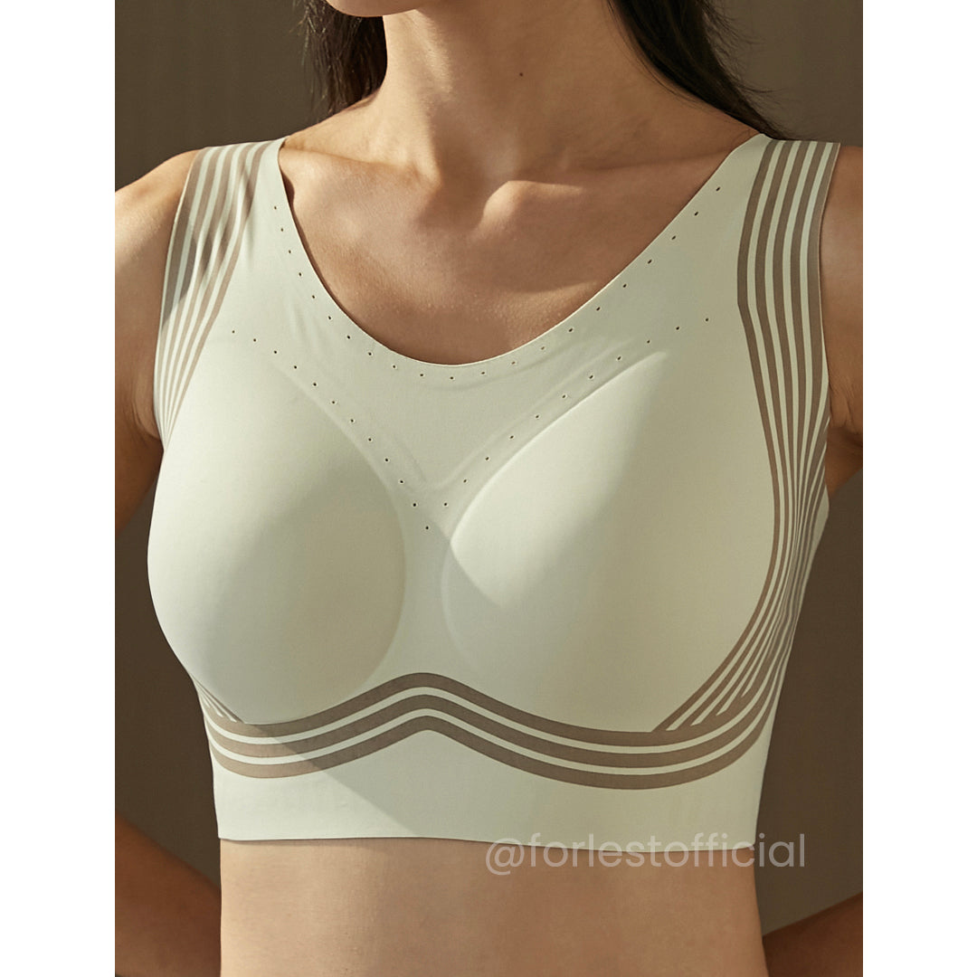Roxene Everyday Racerback Bra No More Slipping Straps Support Up to J Cup