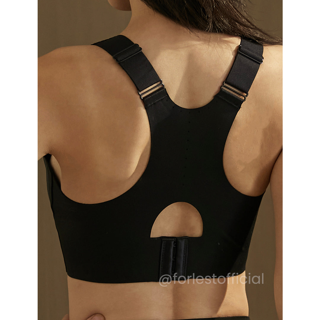 Roxene Everyday Racerback Bra No More Slipping Straps Support Up to J Cup
