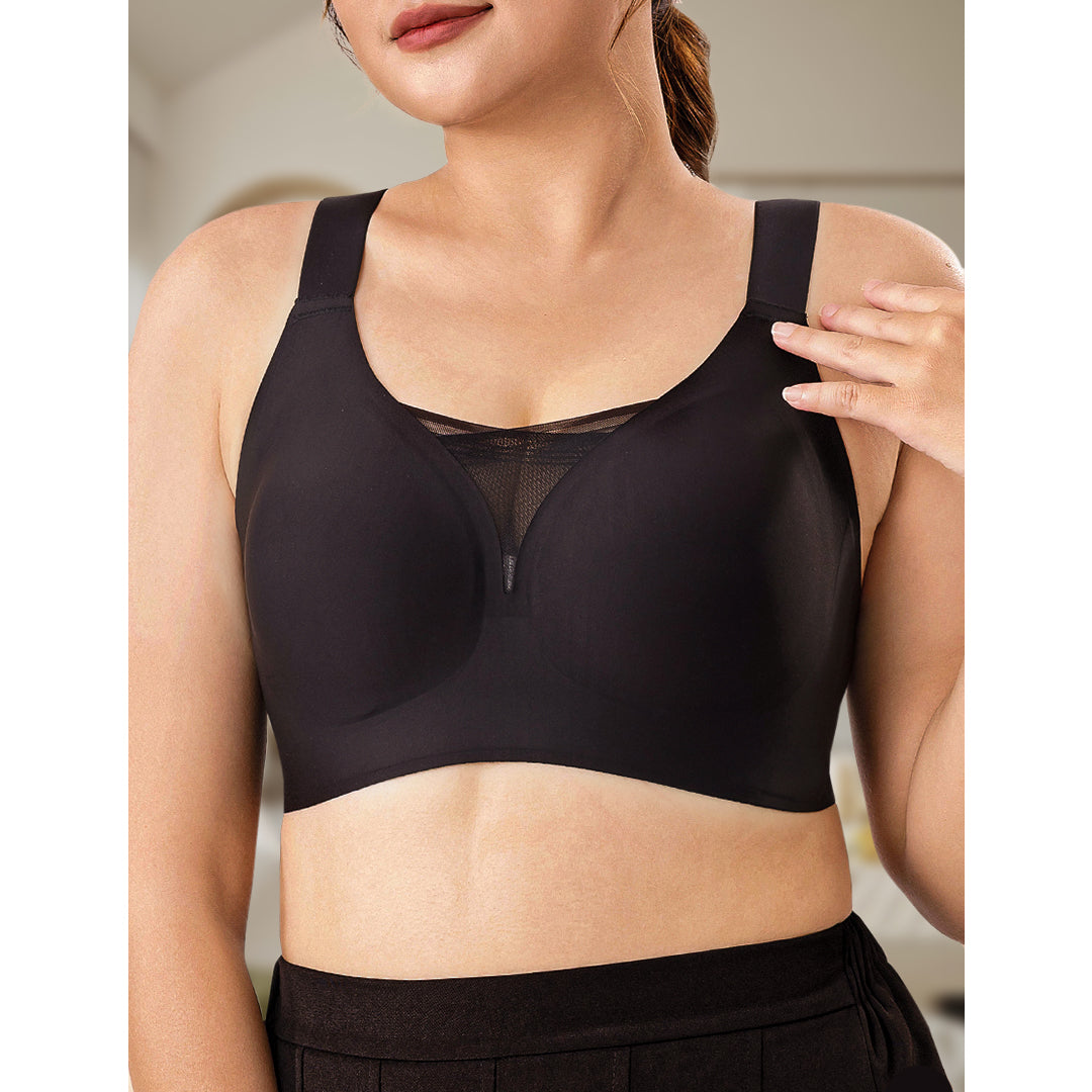 Taylor Essential Ultra-Smooth Mesh Design T-Shirt Bra Up To 40G – FORLEST®