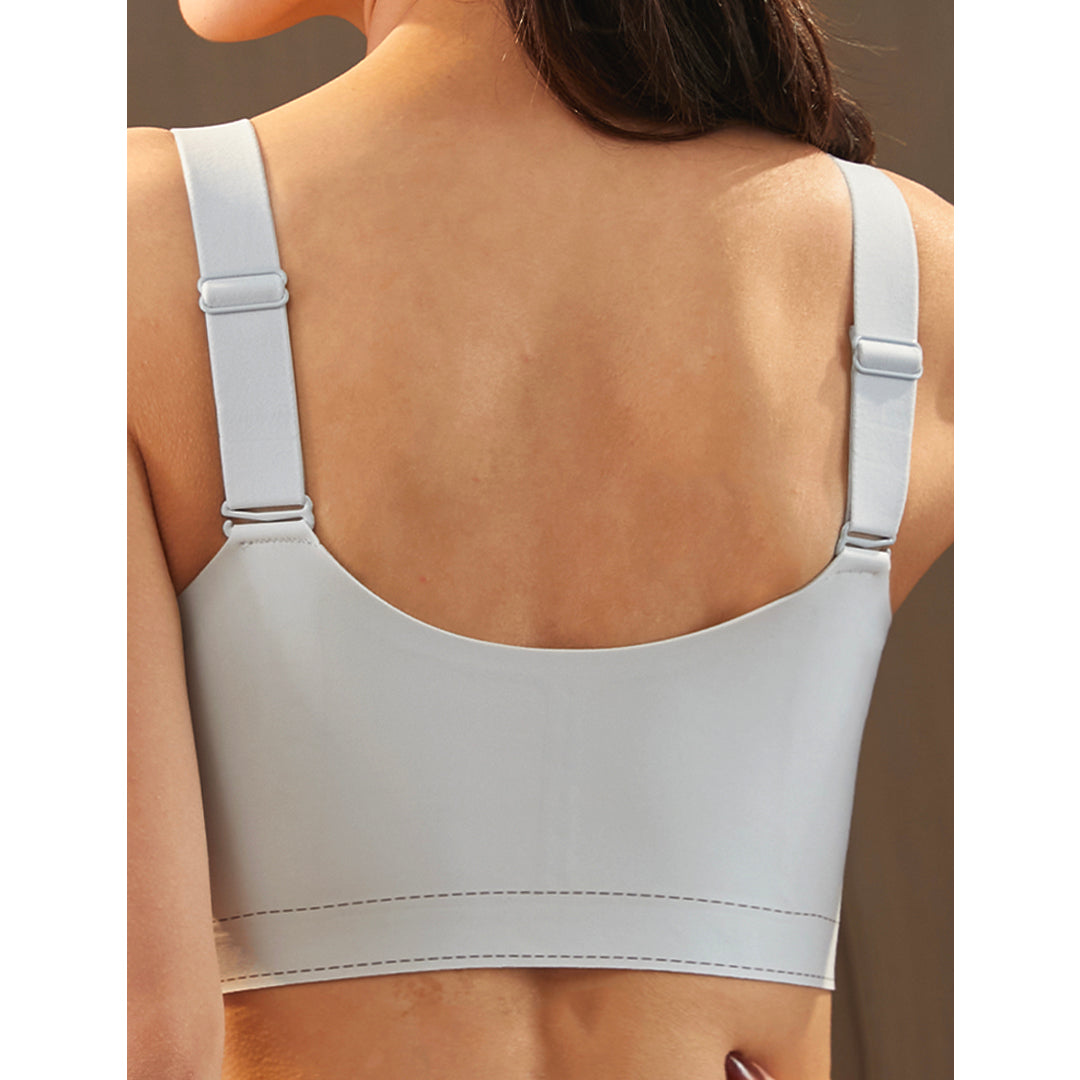 Cynthia Front Closure Wireless Bra with W-Support & Back Support Up to 40H