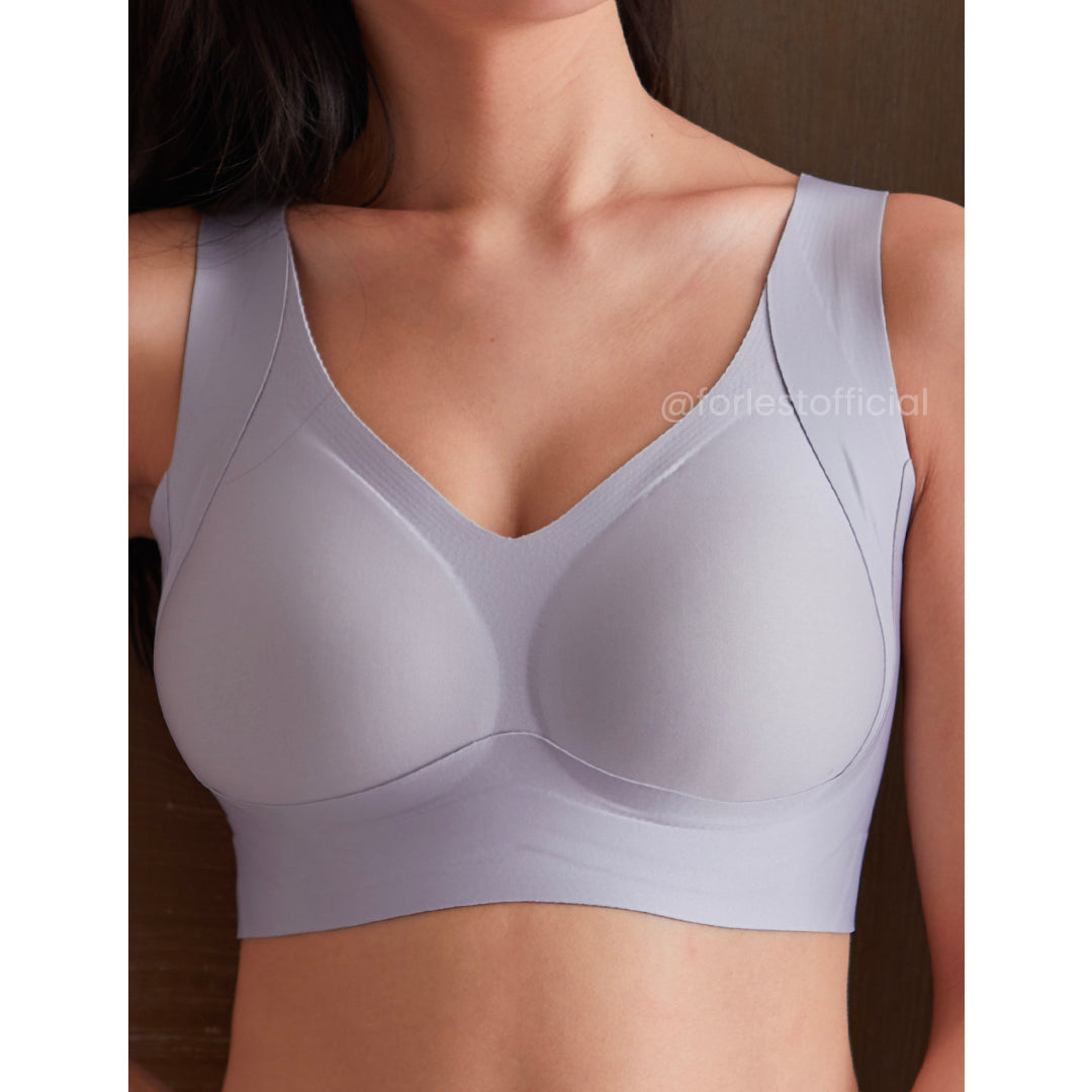 Kayla Two-Tone Full Coverage Comfort Bra With Enhanced Sidewings