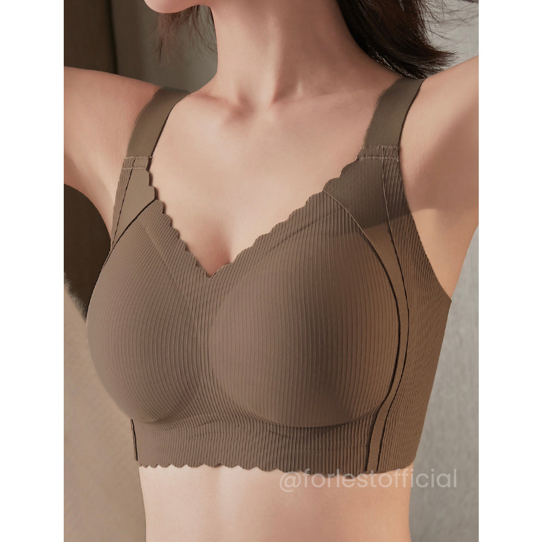 Helena 2.0 Scalloped Design Better Support Adjustable Bra Up to Cup I