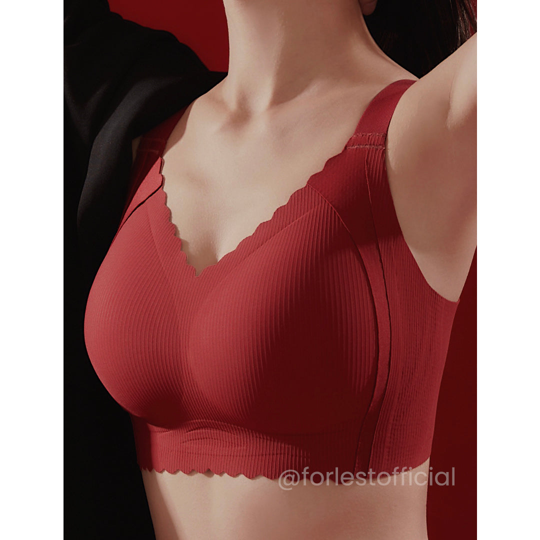 Helena 2.0 Scalloped Design Better Support Adjustable Bra Up to Cup I