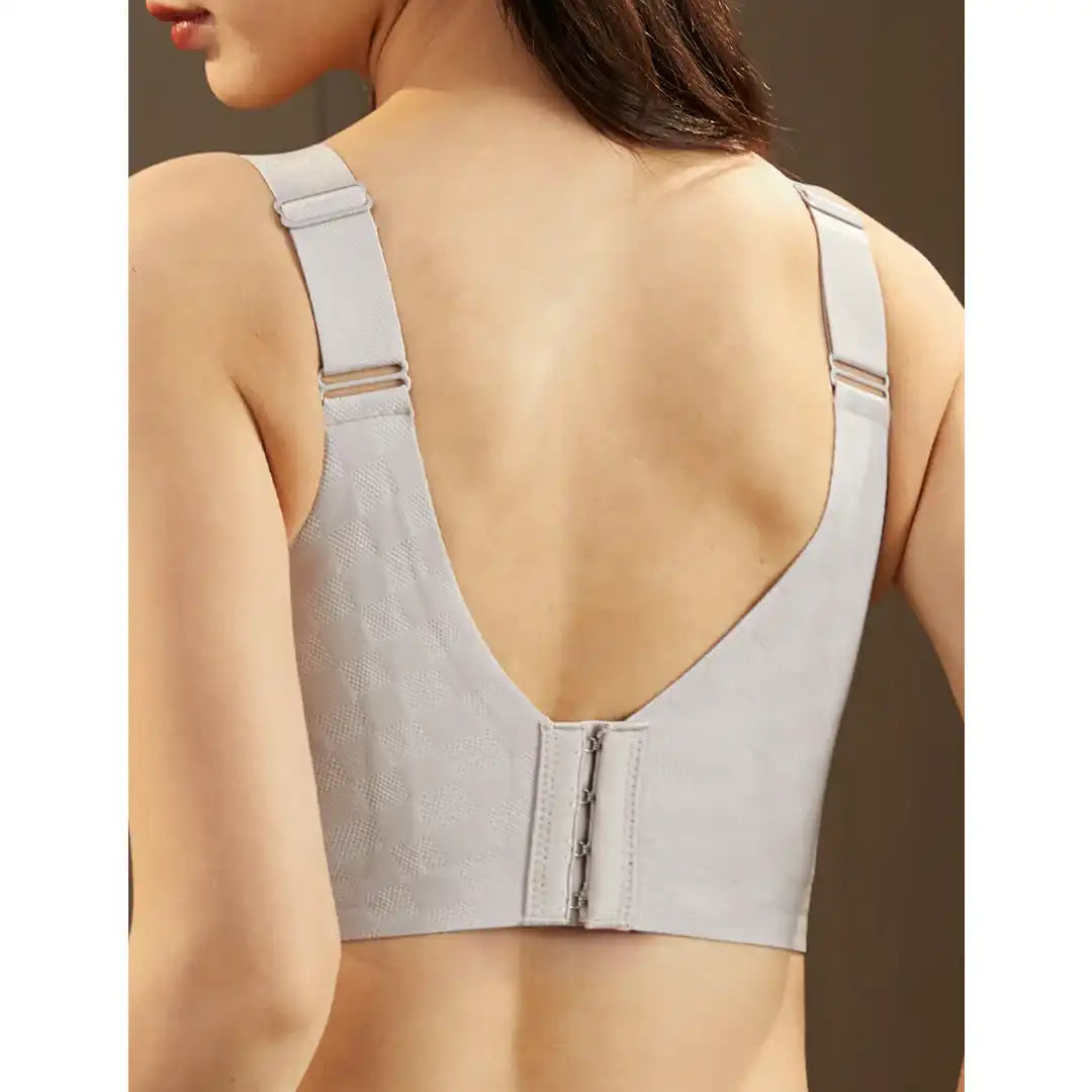 Selena Breathable Unlined Bra with Comfy W-Support Up to 48J