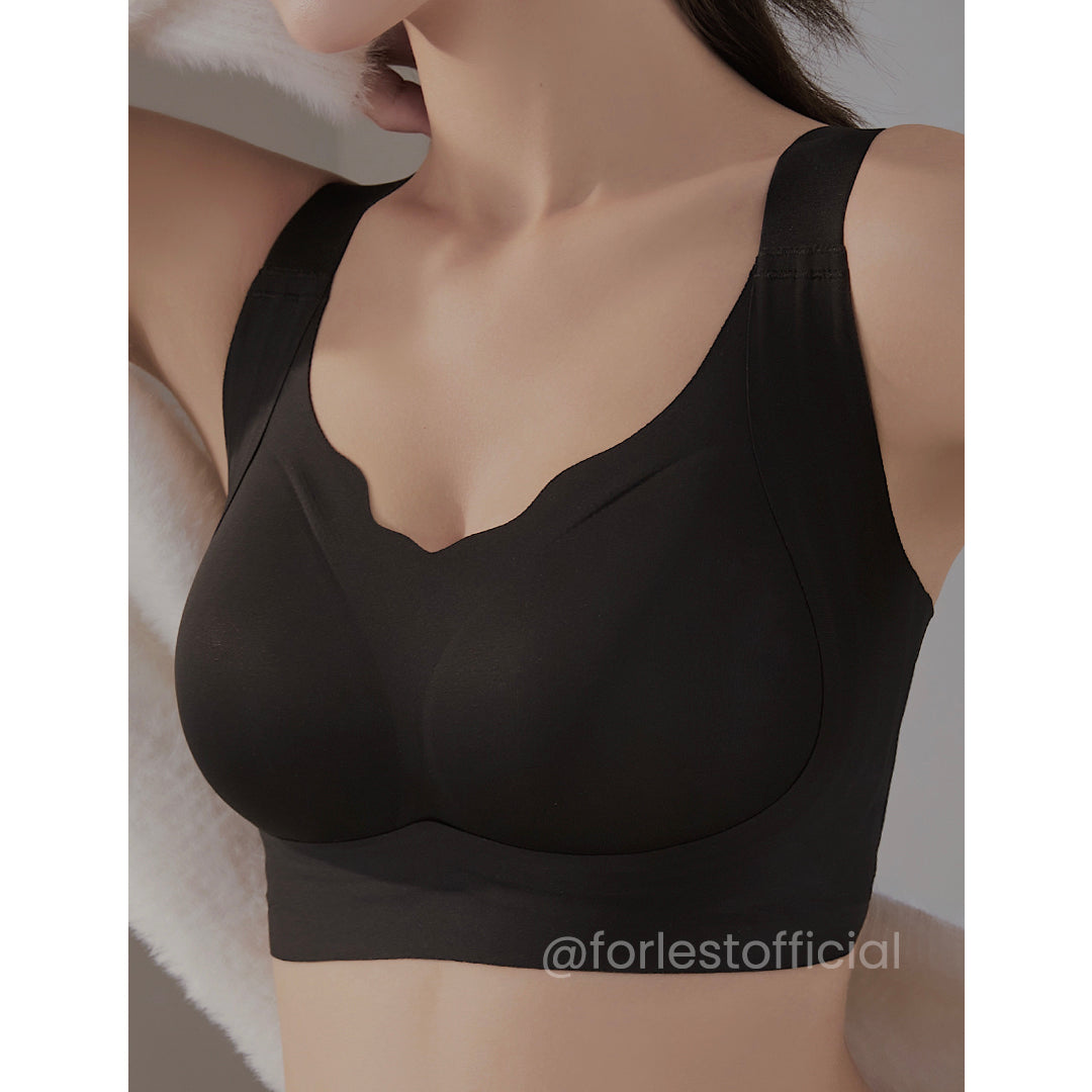 Tracy Enhanced Jelly Gel® Support Bra with Scalloped Neckline Up to J Cup