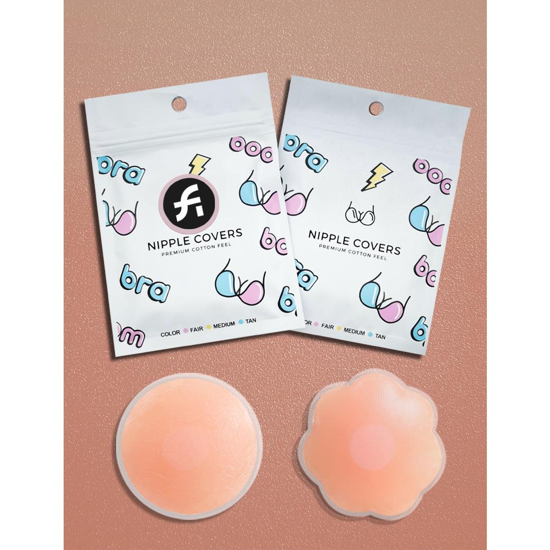 Super Convenient Seamless Adhesive Silicone Nipple Cover For 3 Pairs - forlest