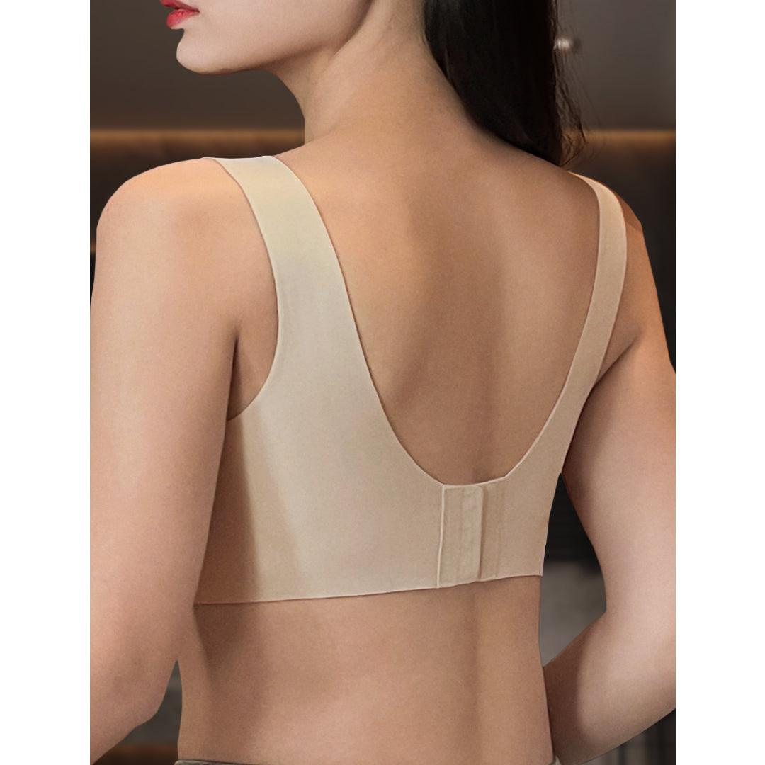 Kelly Natural Uplift Fixed Paddings Wireless Bra With Jelly Gel® - forlest